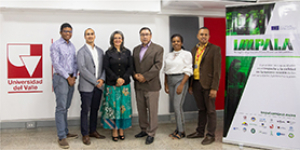 Presentaci&oacute;n de resultados, aprendizajes y lecciones aprendidas del Proyecto Impala ante Directivas de la Universidad del Valle (Colombia)