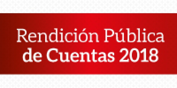 Rendici&oacute;n p&uacute;blica de cuentas a&ntilde;o 2018 Facultad de Ciencias de la Administraci&oacute;n