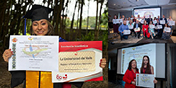 Egresada de la Maestr&iacute;a en Prospectiva e Innovaci&oacute;n recibe reconocimiento internacional en Seguridad y Salud en el Trabajo