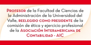 Profesor &Oacute;mar de Jes&uacute;s Montilla reelegido como presidente de la comisi&oacute;n de &eacute;tica y ejercicio profesional de la Asociaci&oacute;n Interamericana de Contabilidad - AIC