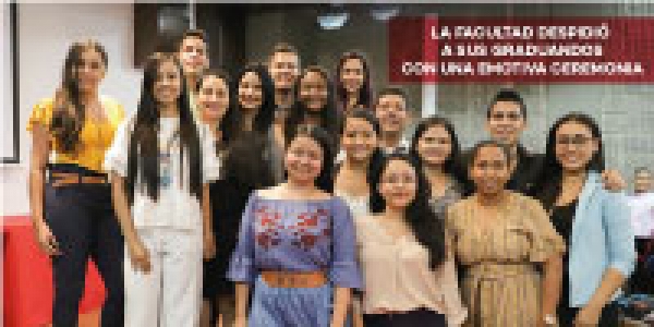 La Facultad despidi&oacute; a sus graduandos con una emotiva ceremonia